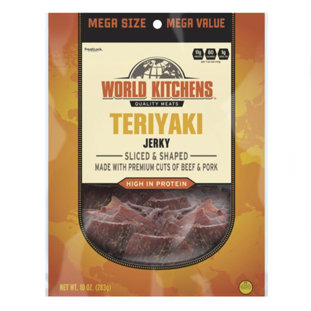 World Kitchens® Teriyaki Jerky - 10 oz